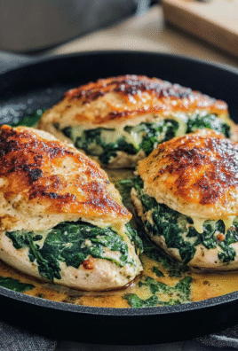 Spinach Stuffed Chicken