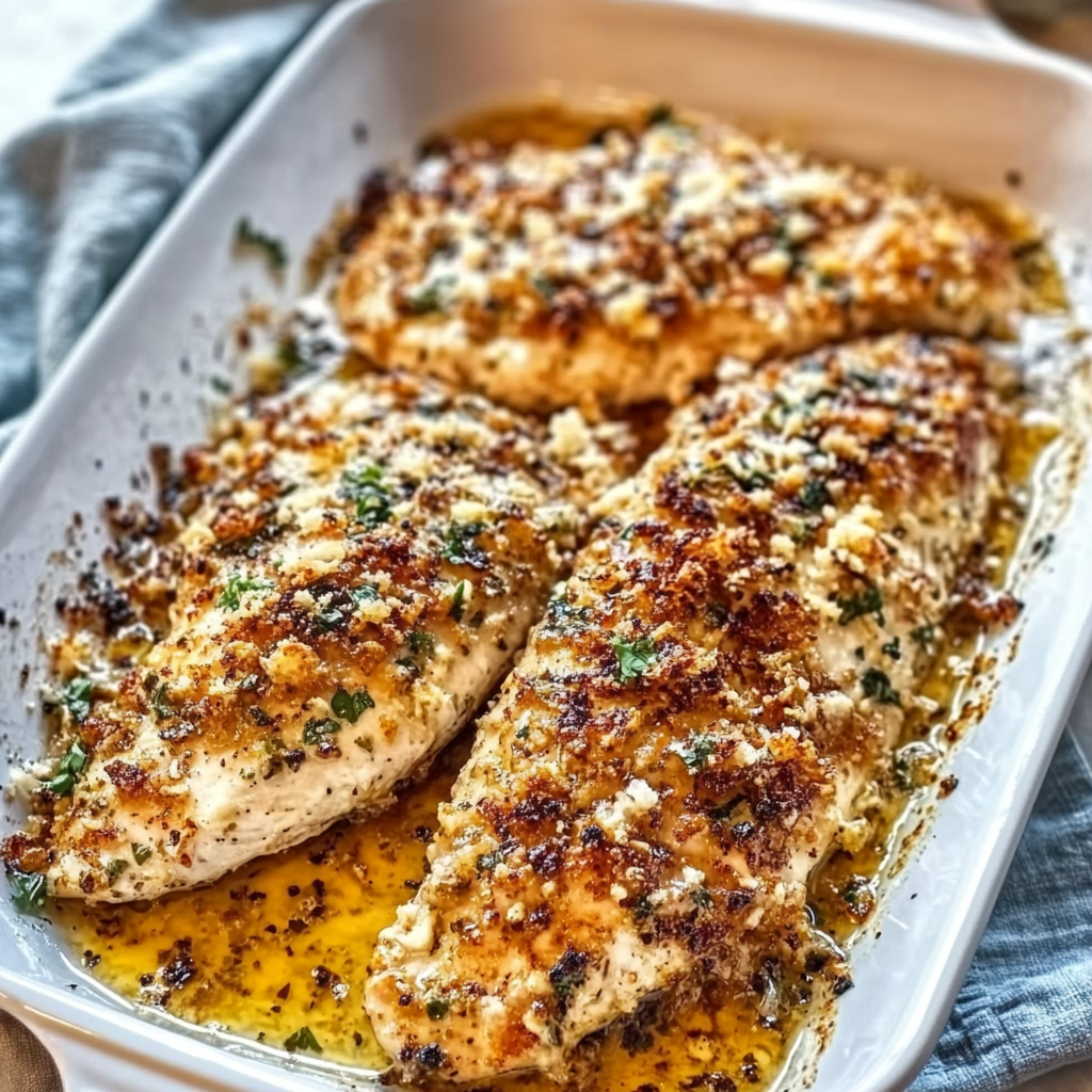 Garlic Parmesan Chicken: Comfort Food