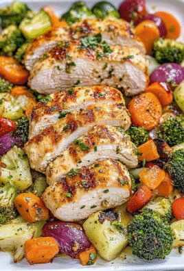 One Pan Chicken and Vegetables