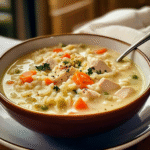 Creamy Chicken & Rice Soup