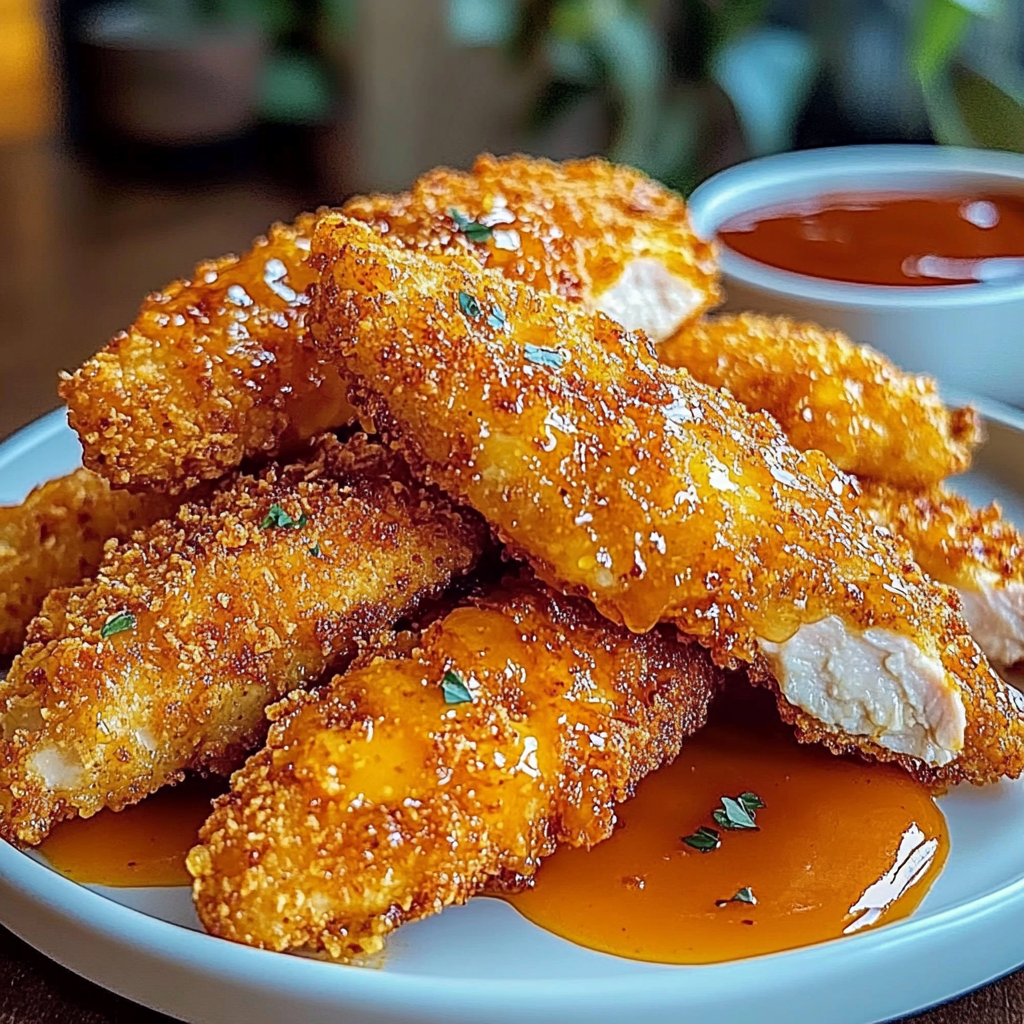 Recipe preparation for ✨ Crack Chicken Tenders