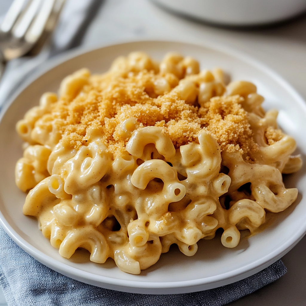 Recipe preparation for Vegan Mac & Cheese