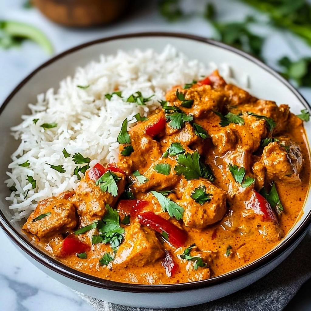 Recipe preparation for chicken tikka masala