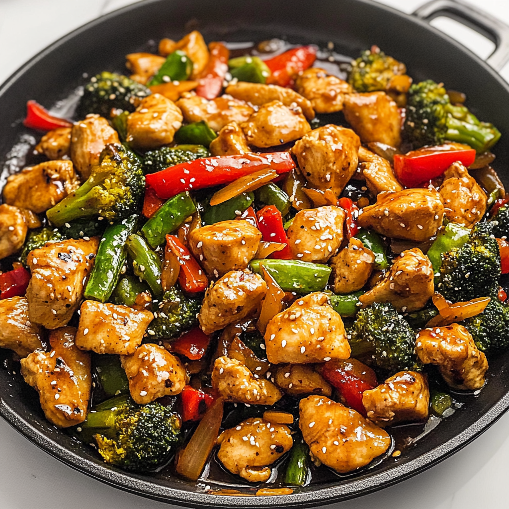 Recipe preparation for Chicken Stir Fry (Quick)