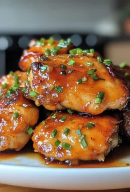 Honey Garlic Chicken Thighs