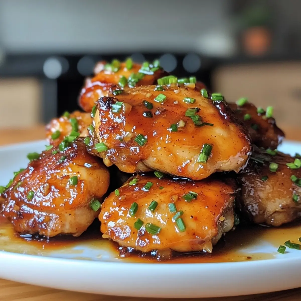Honey Garlic Chicken Thighs