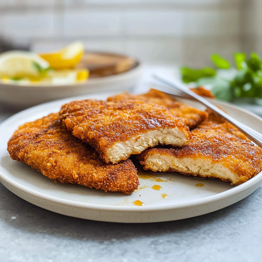 Crispy Chicken Cutlets