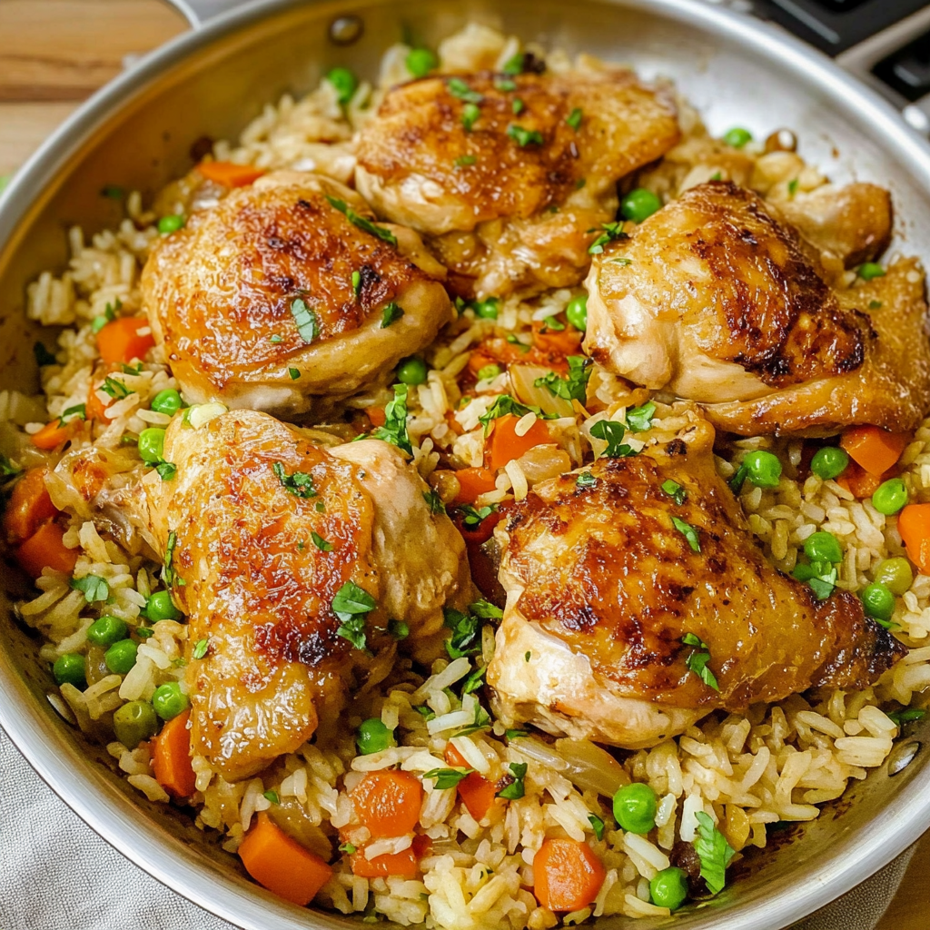 Savory One Pan Chicken