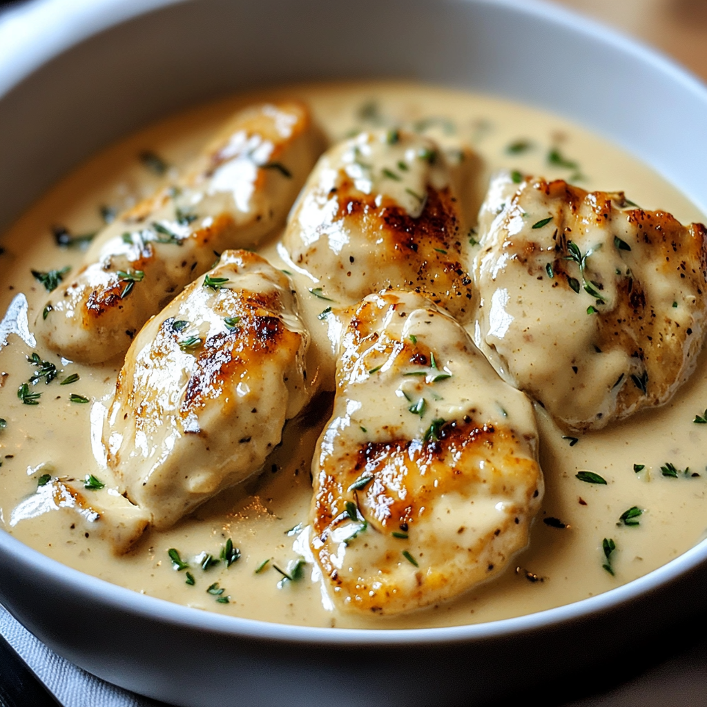 Creamy Garlic Chicken