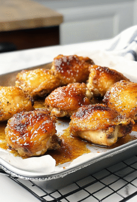 Crispy Baked Chicken Thighs: A Juicy Dinner