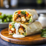 Delicious Chicken Wraps & Burritos: A Cozy