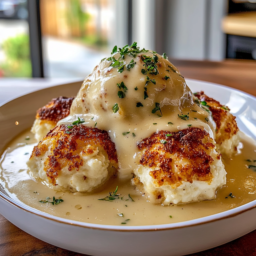 Recipe preparation for Parmesan Cloud Chicken