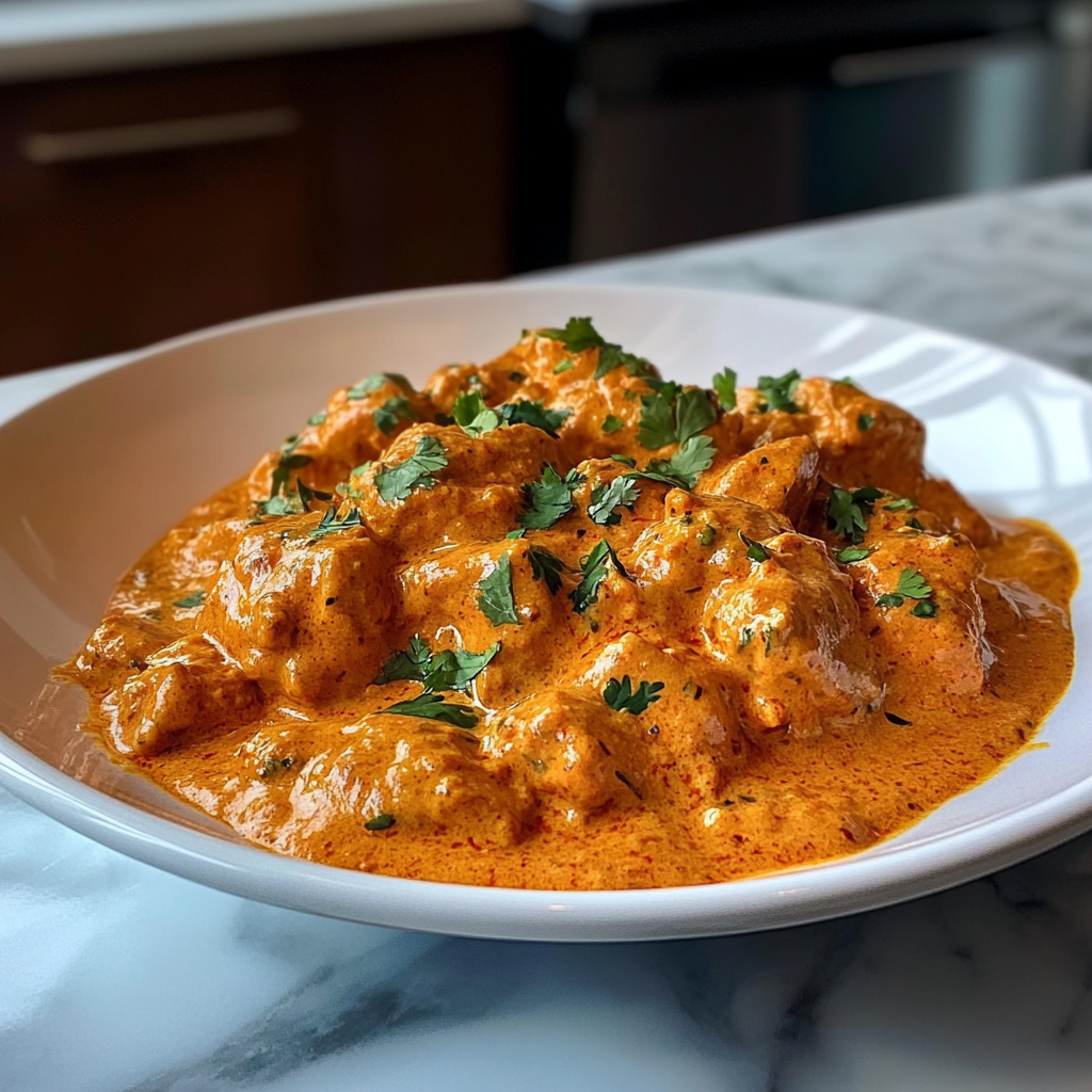 Recipe preparation for Quick & Easy Homemade Butter Chicken