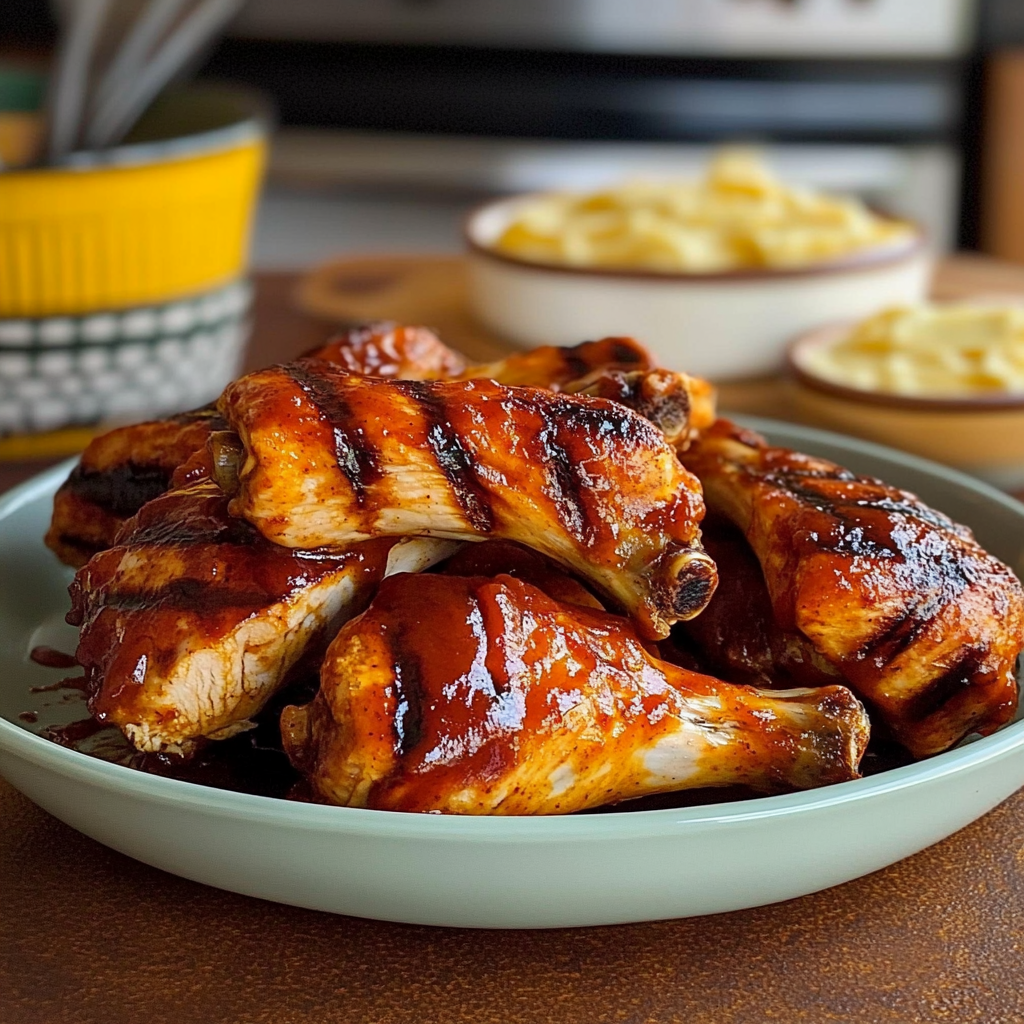 Recipe preparation for BBQ Chicken