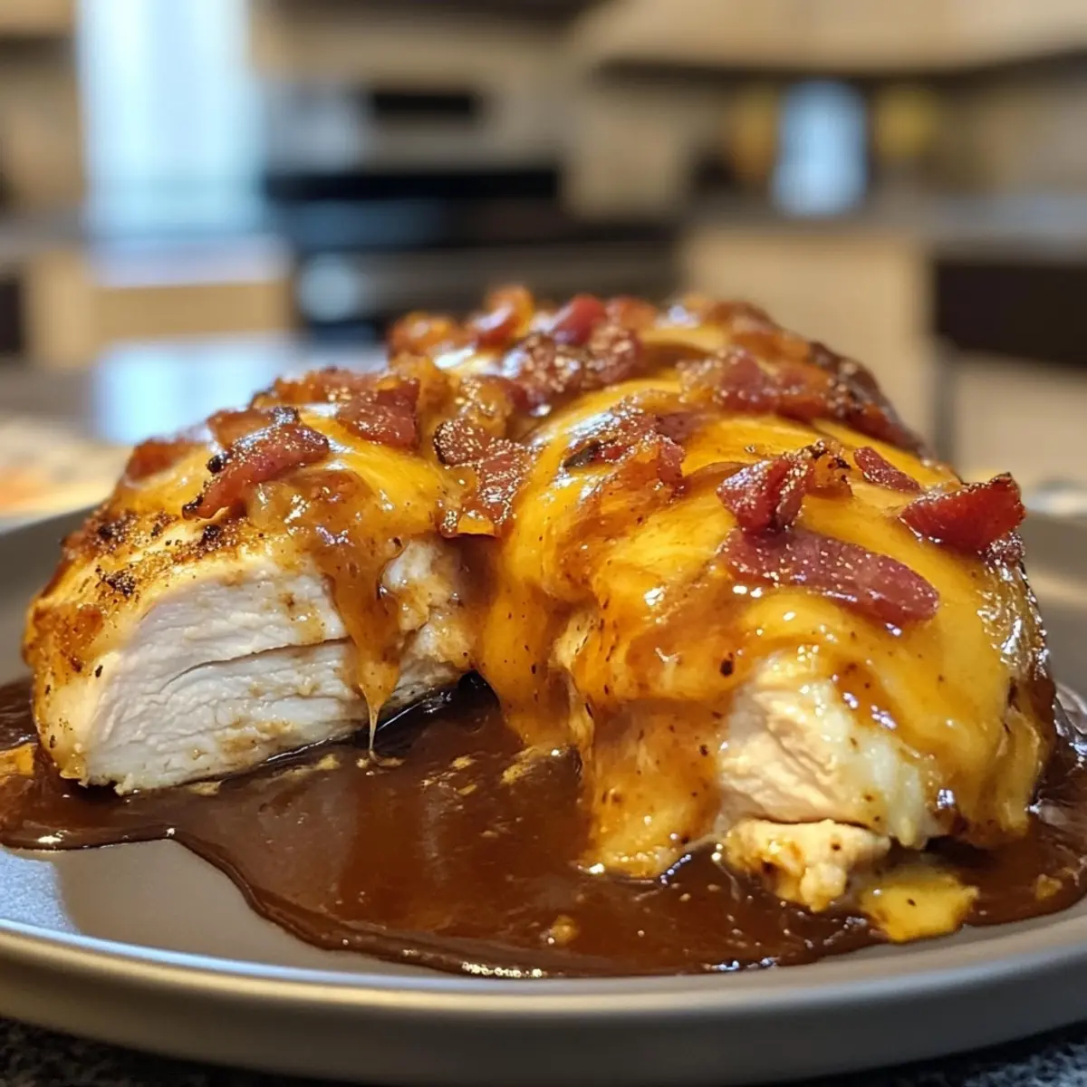 Cowboy BBQ Bacon Cheddar Chicken