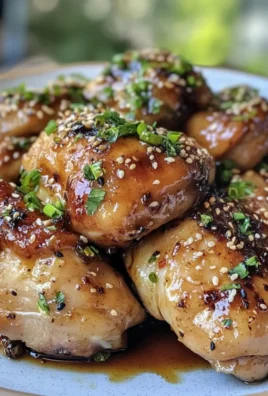 Sticky Soy-Garlic Chicken