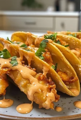 Crispy Chicken Wonton Tacos