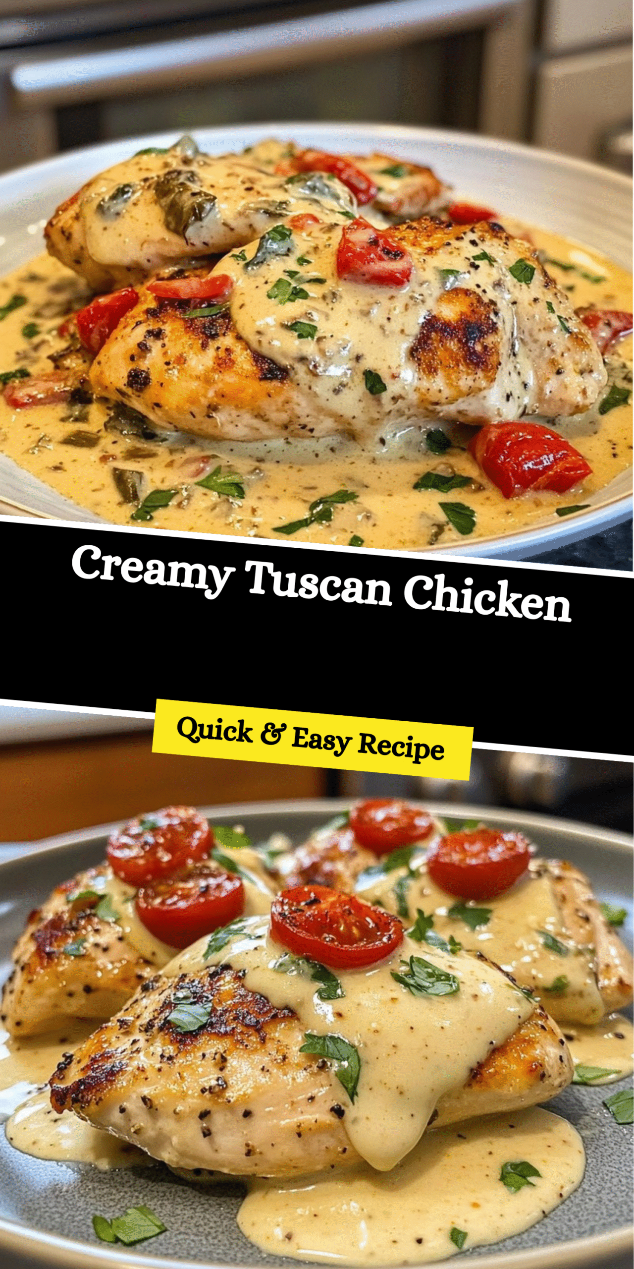 Creamy Tuscan Chicken