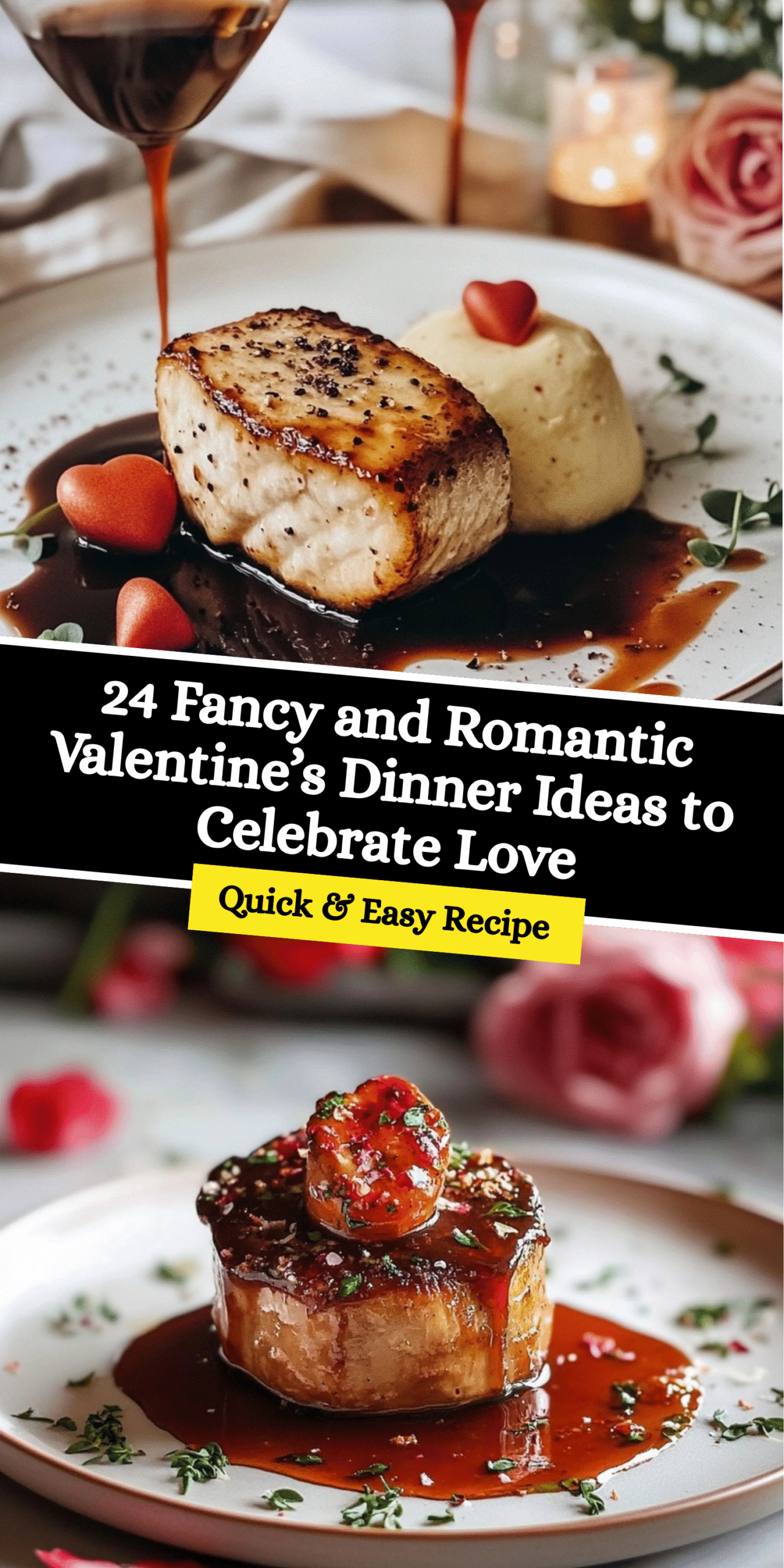 24 Fancy and Romantic Valentine’s Dinner Ideas to Celebrate Love