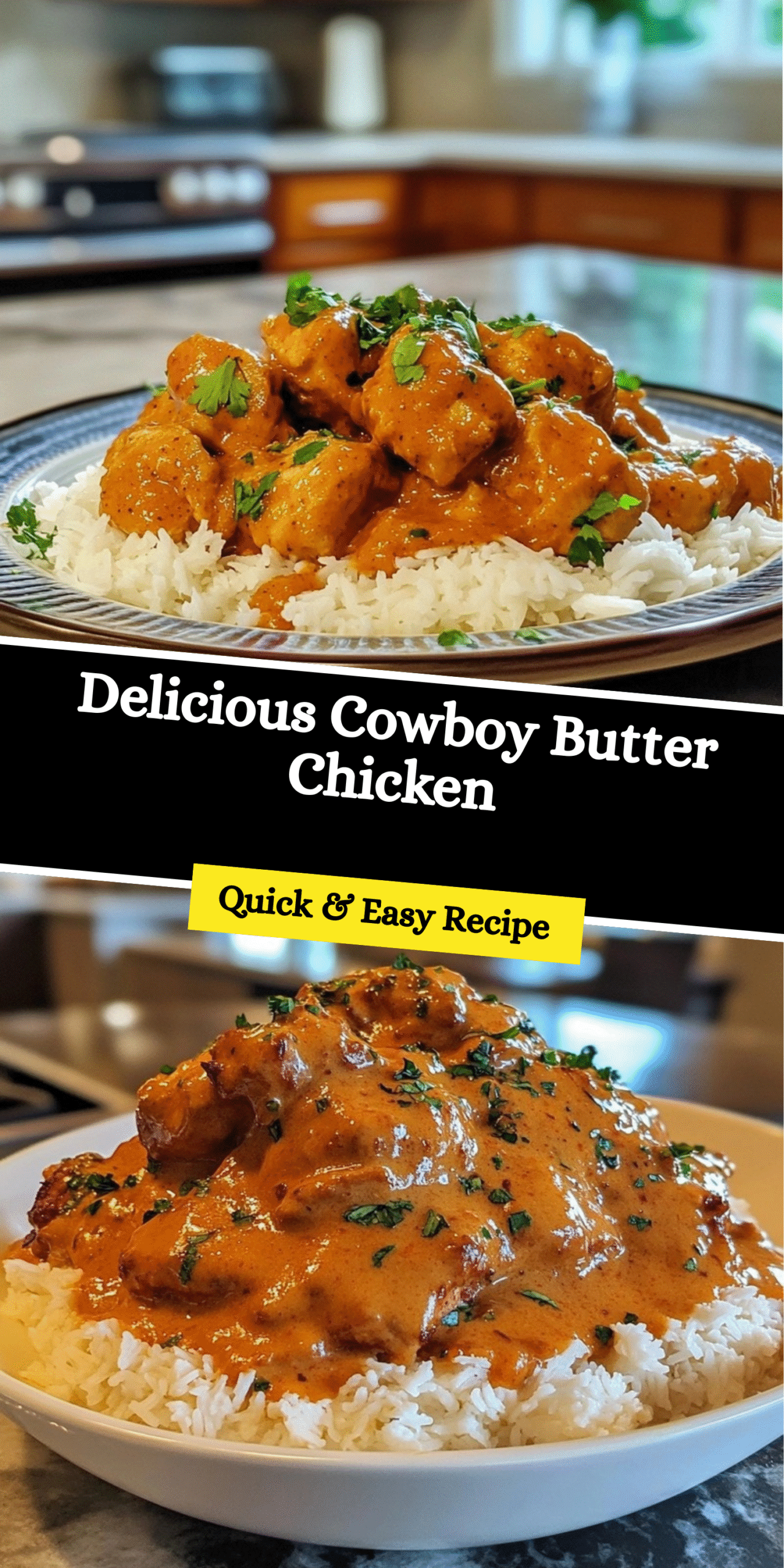 Delicious Cowboy Butter Chicken