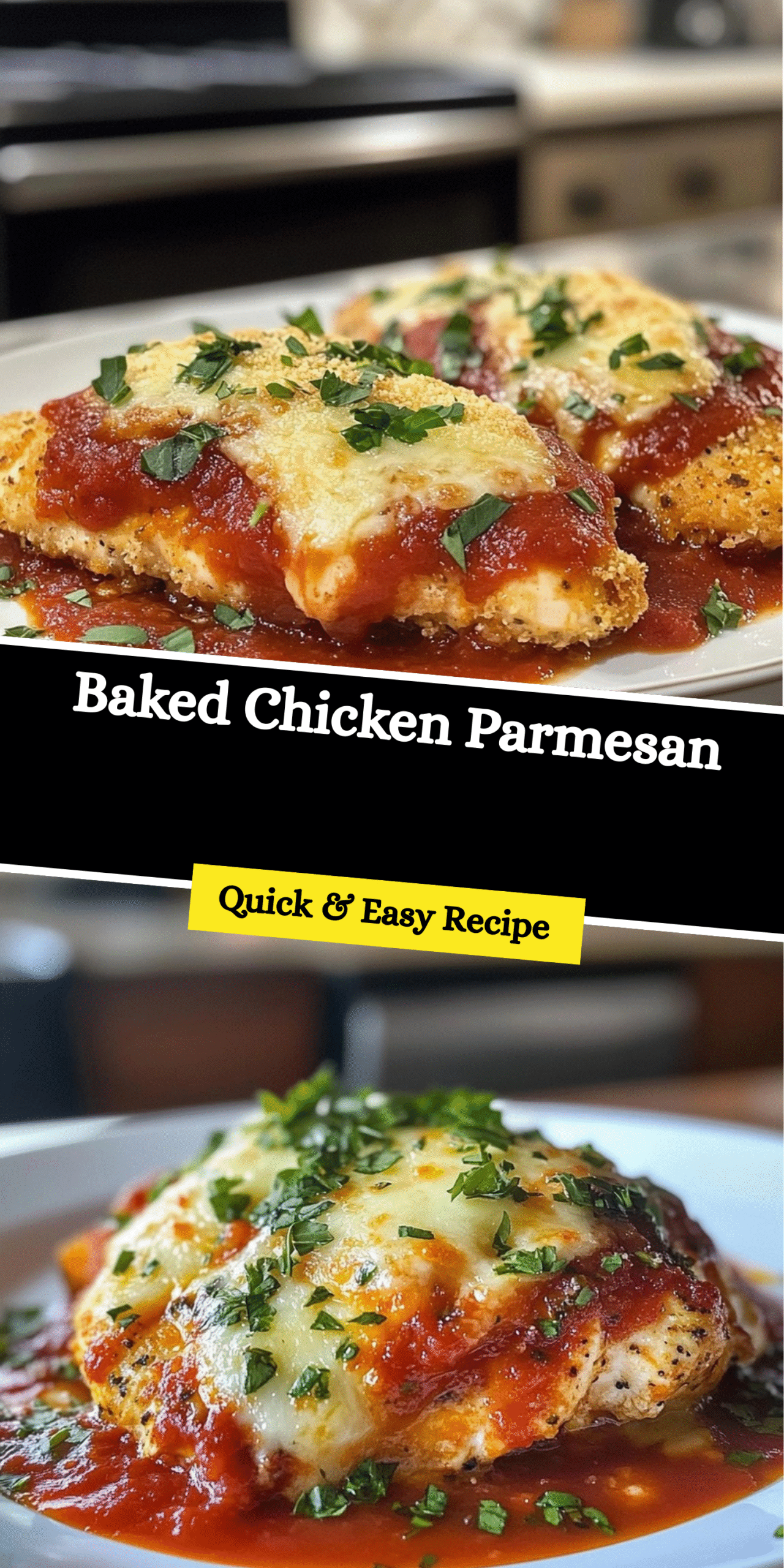 Baked Chicken Parmesan