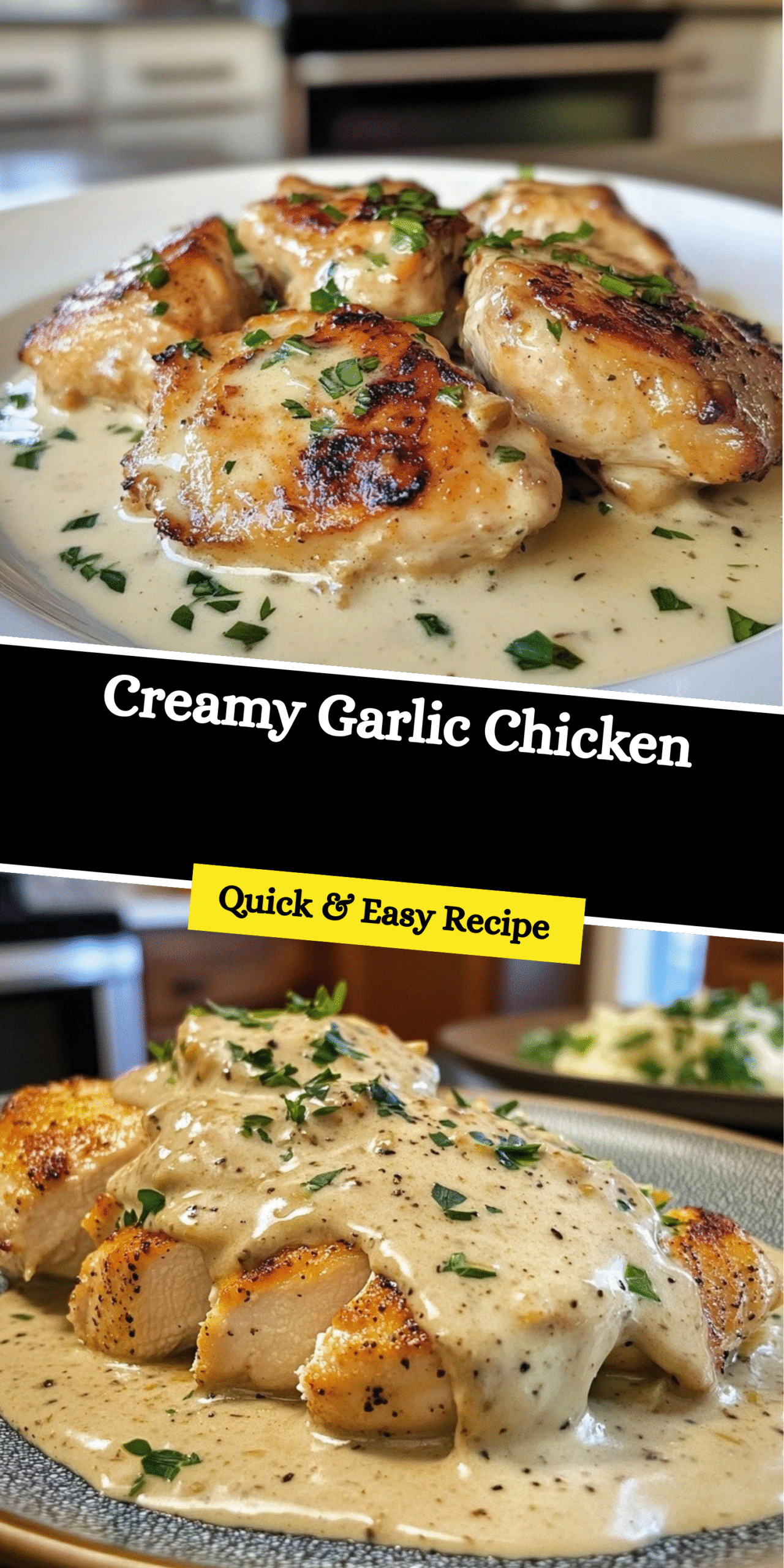 Creamy Garlic Chicken