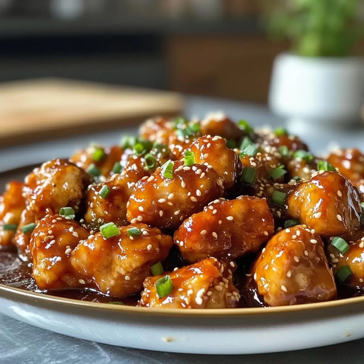 Honey Garlic Chicken 🍯