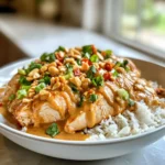 Slow-Cooked Thai Peanut Chicken