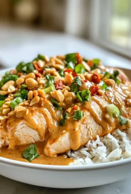 Slow-Cooked Thai Peanut Chicken
