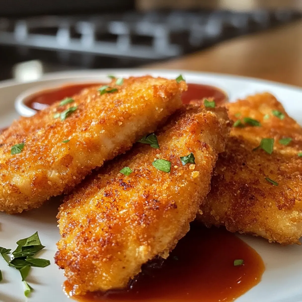 Crispy Chicken Cutlets