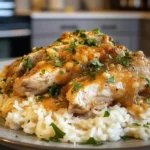 Smothered Chicken and Rice Recipe