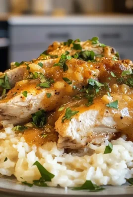 Smothered Chicken and Rice Recipe