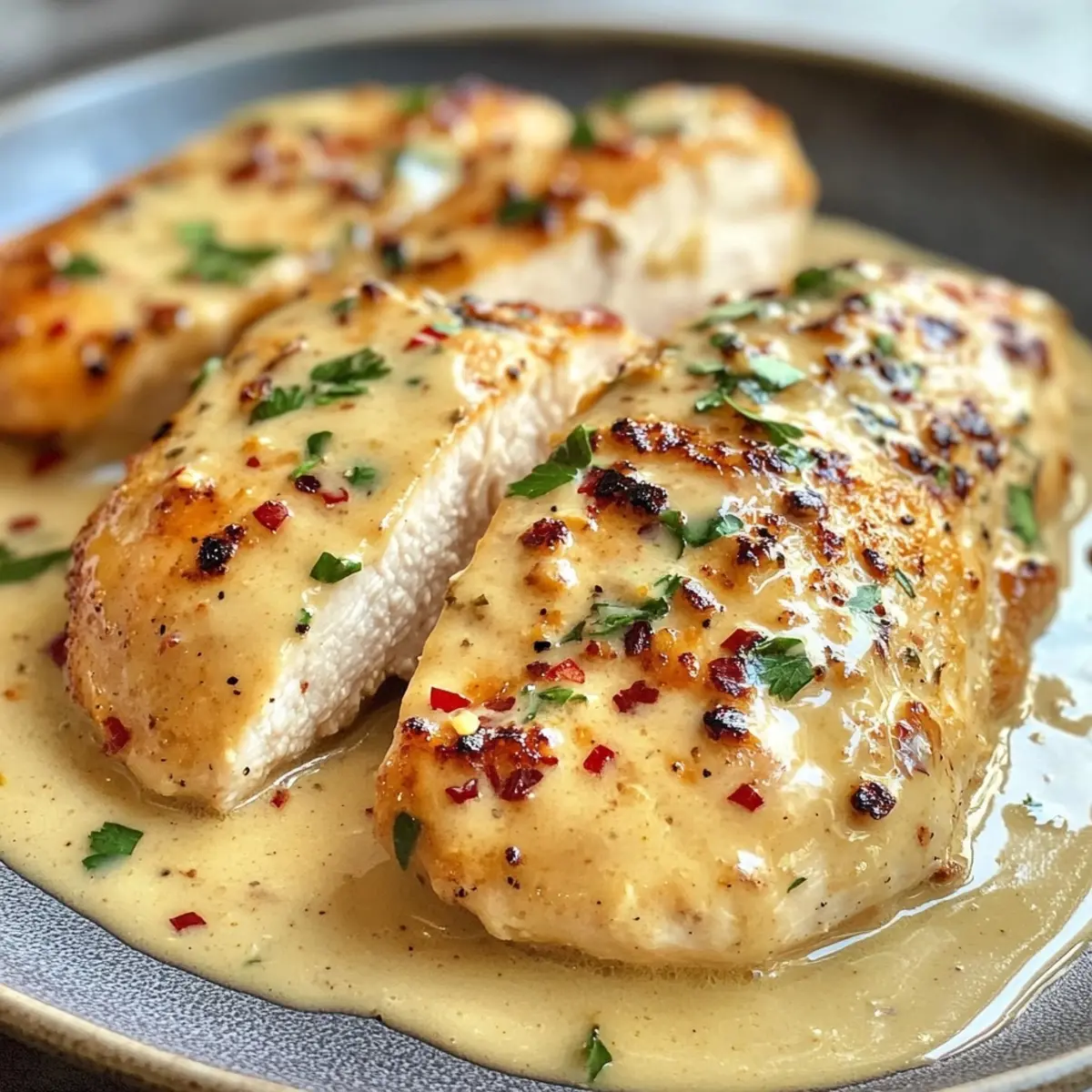 Creamy Garlic Chicken recipe