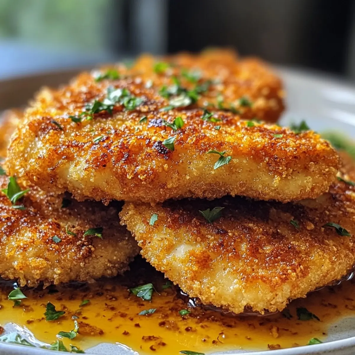 Crispy Chicken Cutlets