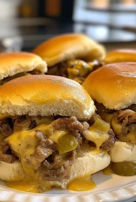 Philly Cheesesteak Sliders