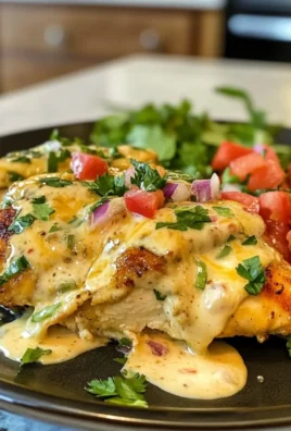 Flavorful Baked Queso Chicken