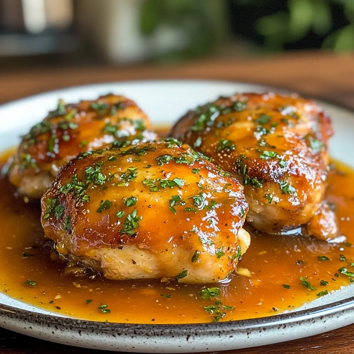nstant Pot Apricot Glazed Chicken Thighs