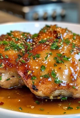 Honey Garlic Chicken Thighs
