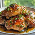 Honey Garlic Chicken Thighs