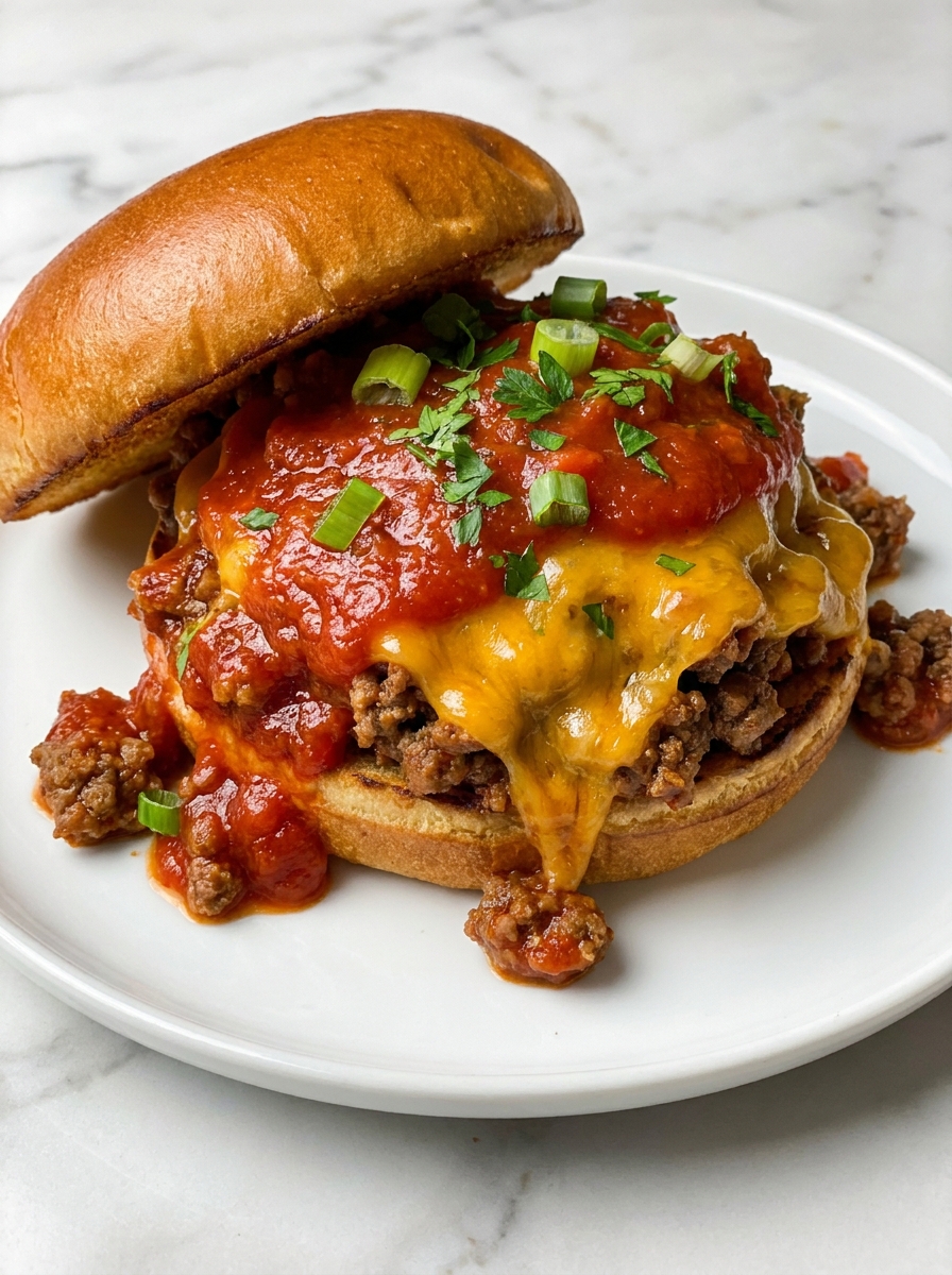 Gordon Ramsay's Cheesy Philly Sloppy Joes - featured